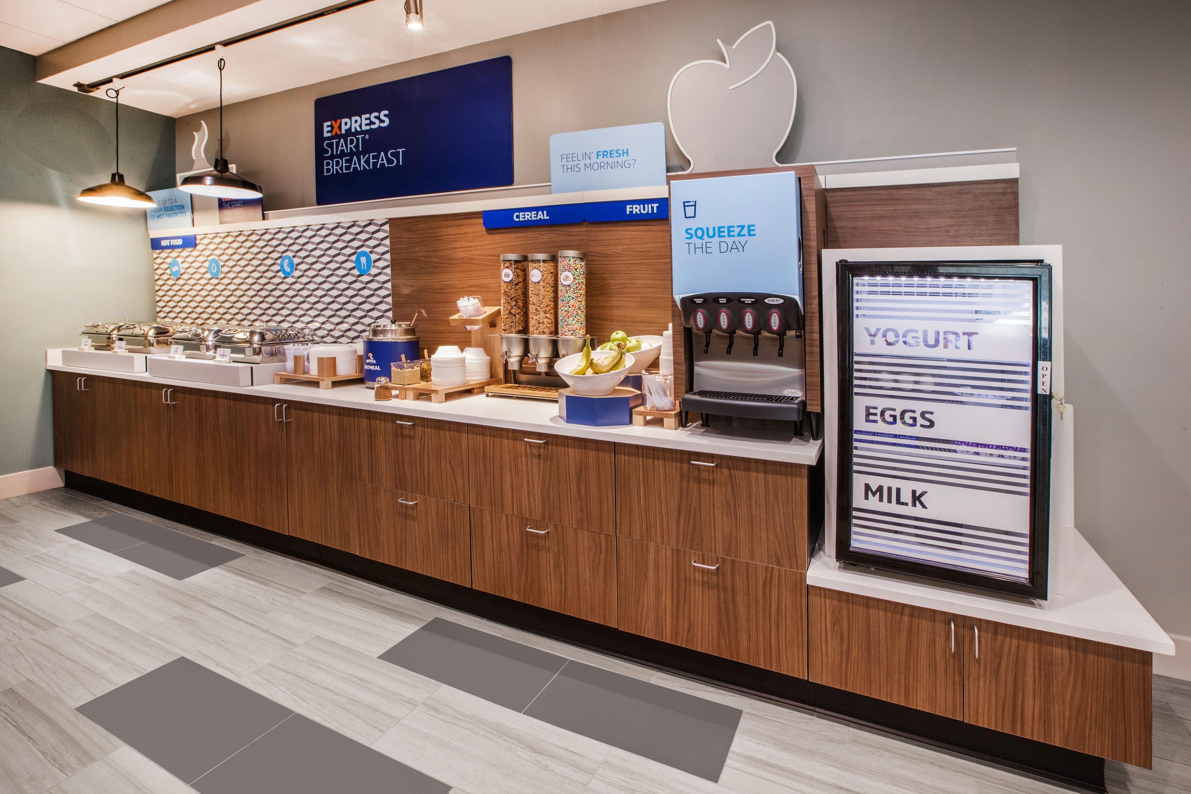 Holiday Inn Express And Suites Fort Lauderdale Airport West By Ihg Davie Restoran gambar